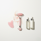 Rose Glow Facial Roller & Gua Sha Set