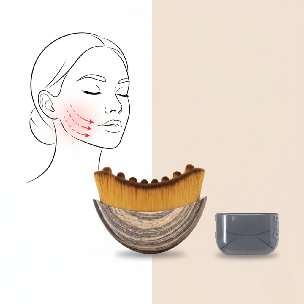 ContourFlow Lymphatic Face Brush